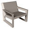 Frame Lounge Chair  option Taupe