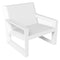 Frame Lounge Chair  option White