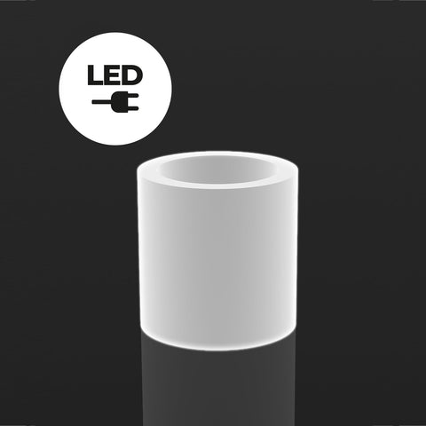 Illuminated Cylinder Planter