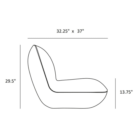 Pillow Outdoor Lounge Chair