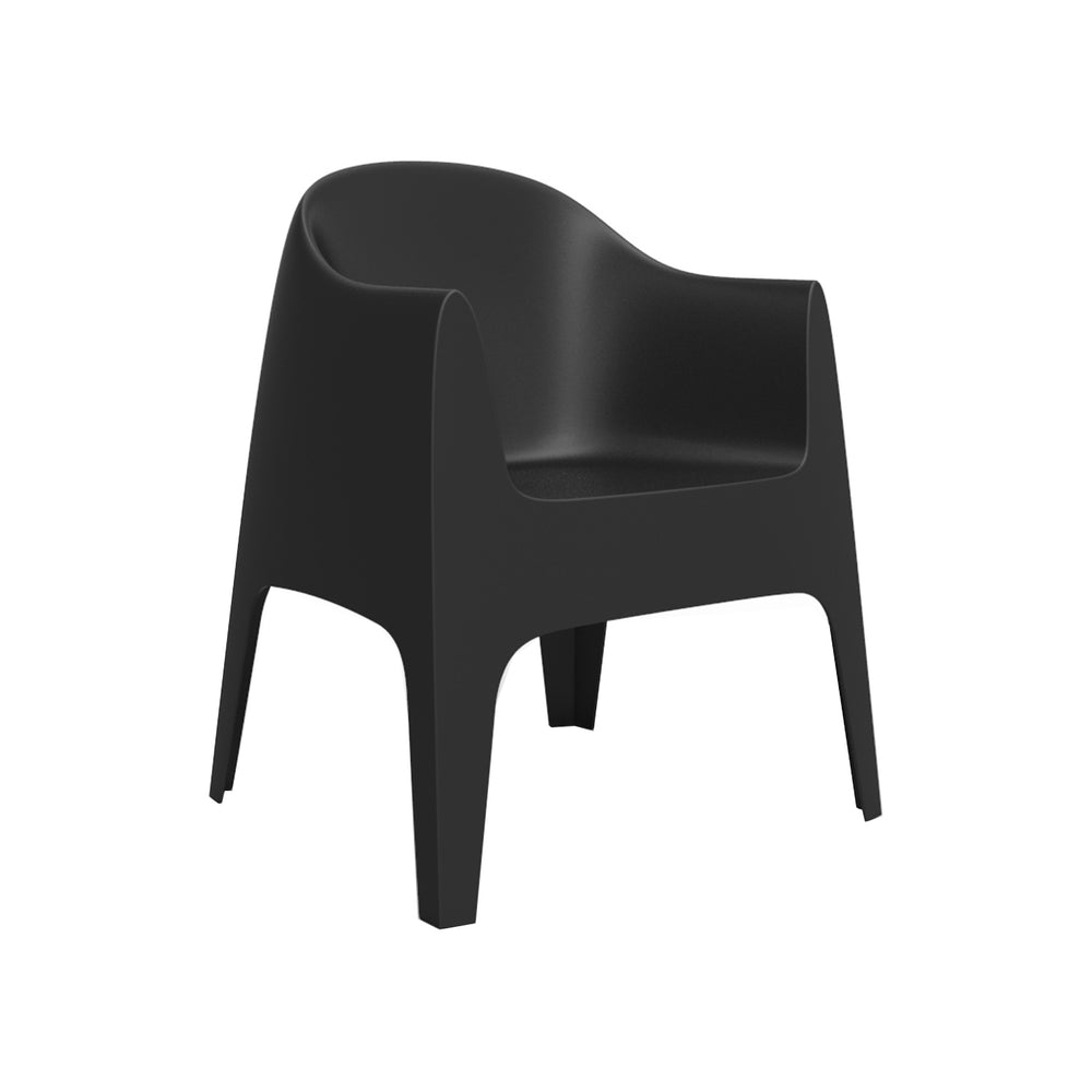 Solid Outdoor Armchair (Set of 4)