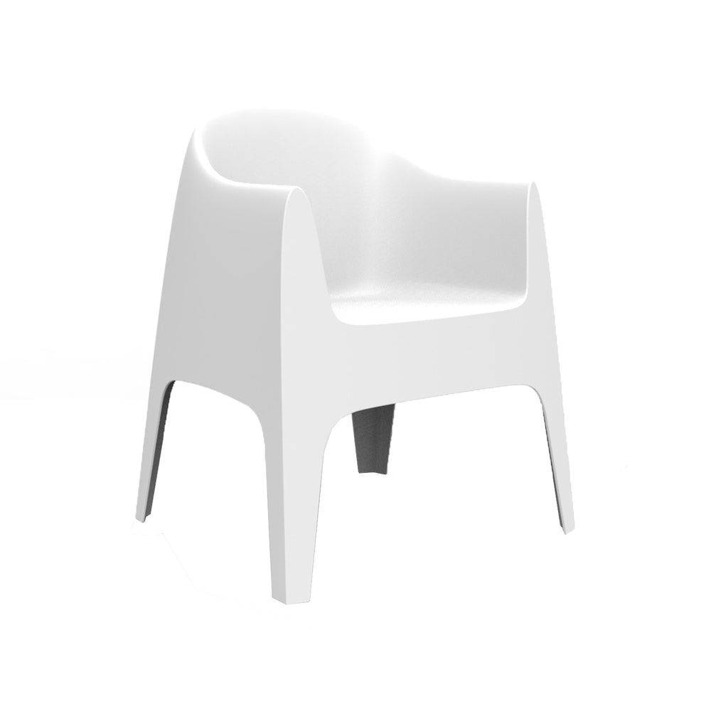 Solid Outdoor Armchair (Set of 4)