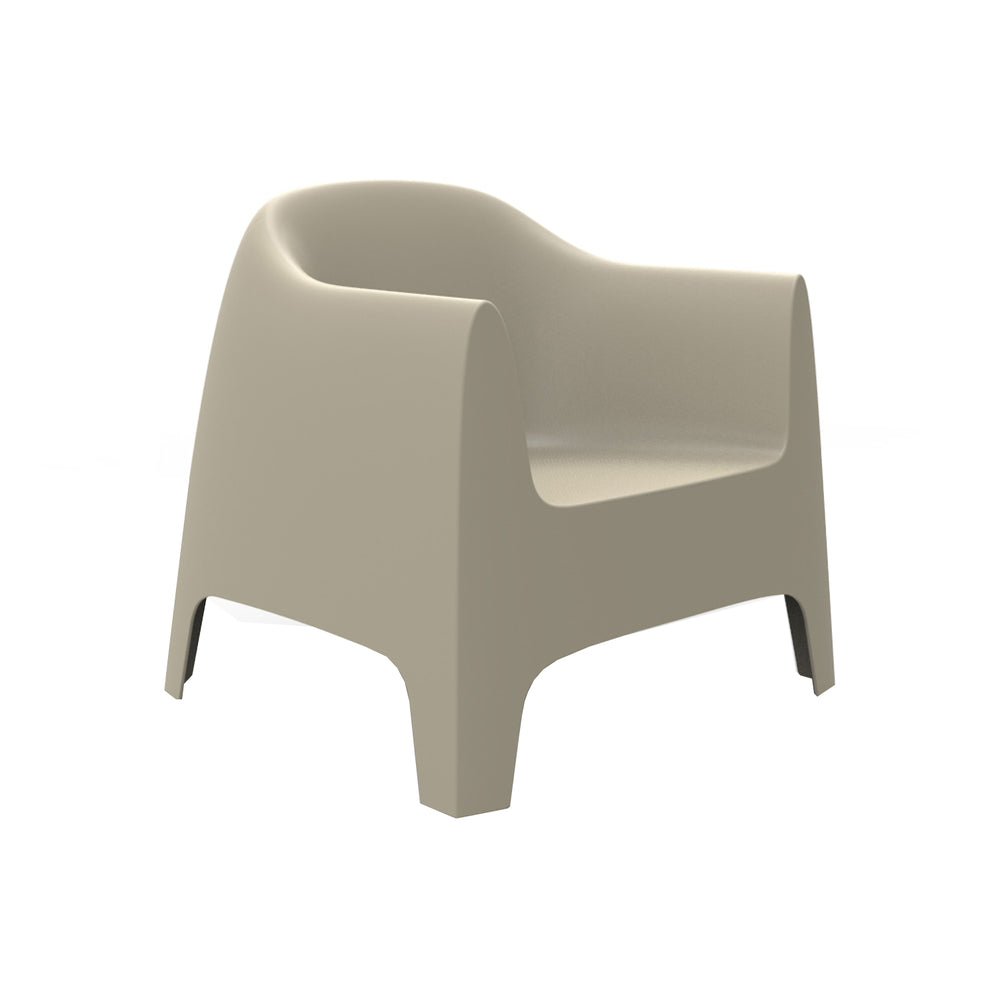 Solid Outdoor Lounge Chair (Set of 2)