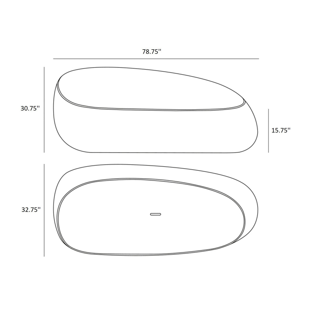 Stone Outdoor Sofa