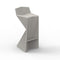 Vertex Bar Stool  option Taupe - Basic