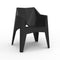 Voxel Stacking Armchair (Set of 4)  option Basic Black