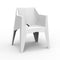 Voxel Stacking Armchair (Set of 4)  option Basic White