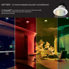 Aether 3.5IN Color Changing 0-30 Degree Round Adjustable Trim
