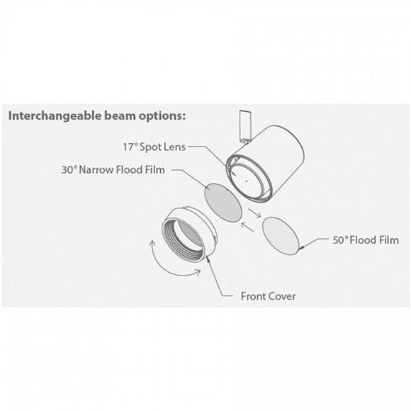 Aether 3.5IN Round Trimless Downlight Trim