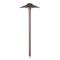 12V Canopy Path Light  option Bronzed Brass