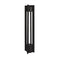 Chamber LED Bollard  option Black