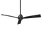 Clean Outdoor Ceiling Fan  option Matte Black