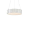 Corso LED Pendant Light  option Brushed Aluminum