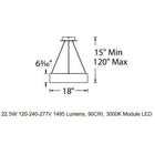 Corso LED Pendant Light