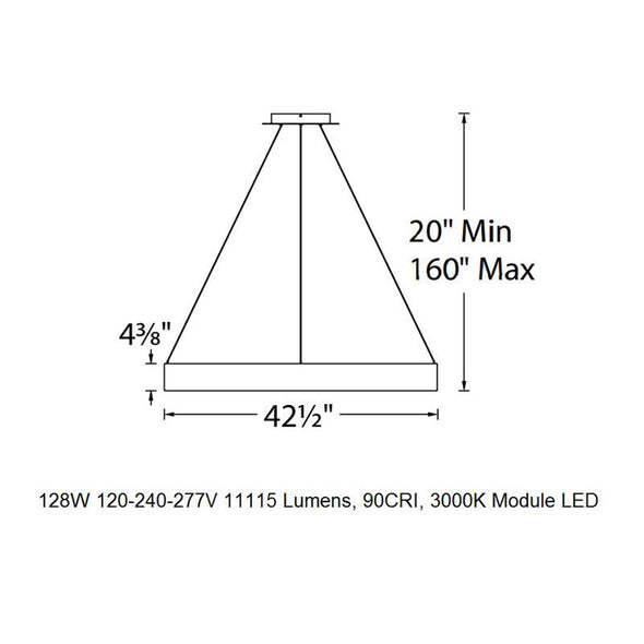 Corso LED Pendant Light