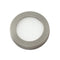 LED90 Edge Lit LED Button Light  option Brushed Nickel