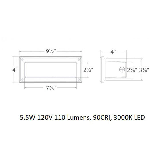 Endurance LED Outdoor Brick Light
