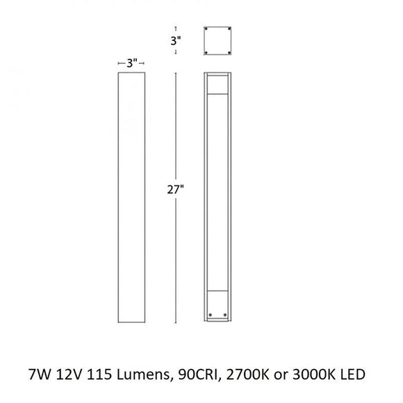 12V Gate Bollard