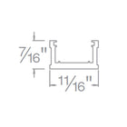 InvisiLED Aluminum Channel