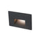 Low Voltage 4011 Horizontal Step and Wall Light  option Black on Aluminum