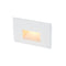 Low Voltage 4011 Horizontal Step and Wall Light  option White on Aluminum