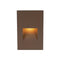 Low Voltage 4021 Vertical Step and Wall Light  option Bronze on Aluminum