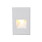 Low Voltage 4021 Vertical Step and Wall Light  option White on Aluminum
