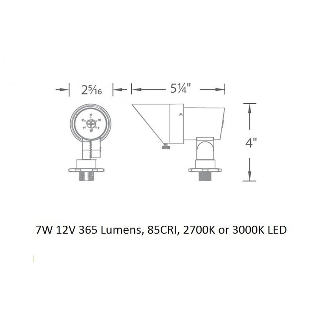 LED 12V Mini Outdoor Accent Light