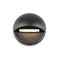 LED 12V Round Deck and Patio Light  option Black on Aluminum