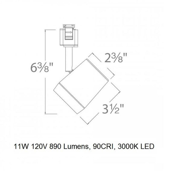 LED7011 Oculux Track Head