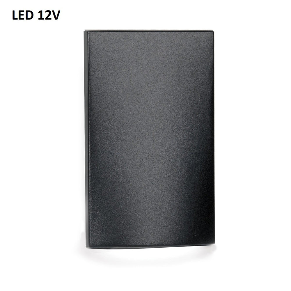 Low Voltage 4041 Outdoor Vertical Scoop Step and Wall Light