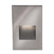 LEDme Vertical Step and Wall Light  option Stainless Steel