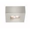 LEDme Square Button Light  option Brushed Nickel