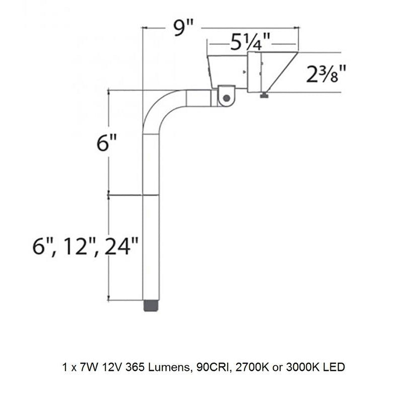 12V Outdoor Mini Accent Path Light