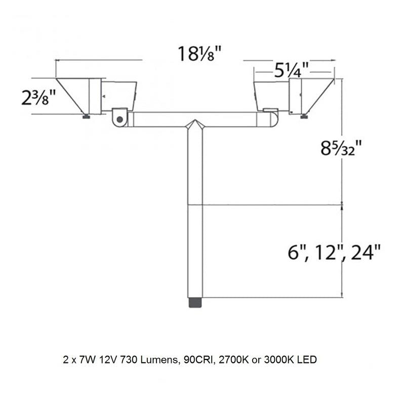 12V Outdoor Mini Accent Path Light