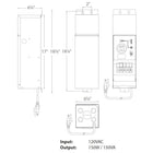 12V-15V Taps Magnetic Transformer