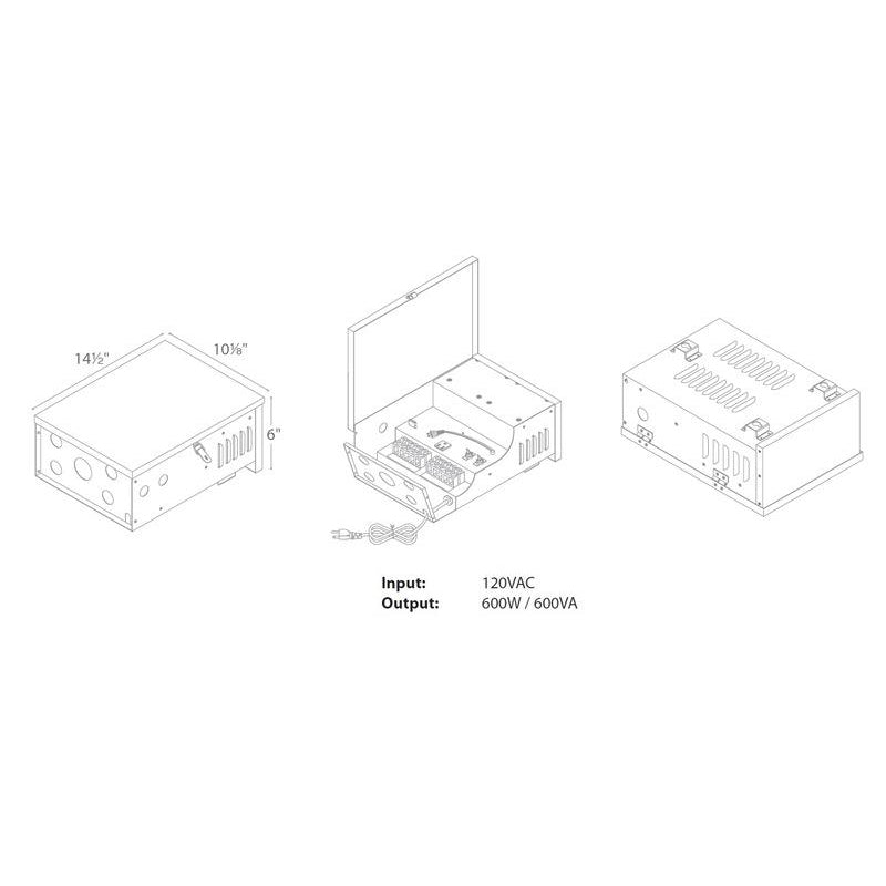 12V-15V Taps Magnetic Transformer