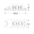 Precision Multiple Spots Two Light Housing