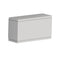 Rubix Rectangular Indoor / Outdoor Wall Light  option Brushed Aluminum