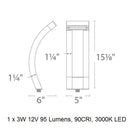 12V Slide Path Light