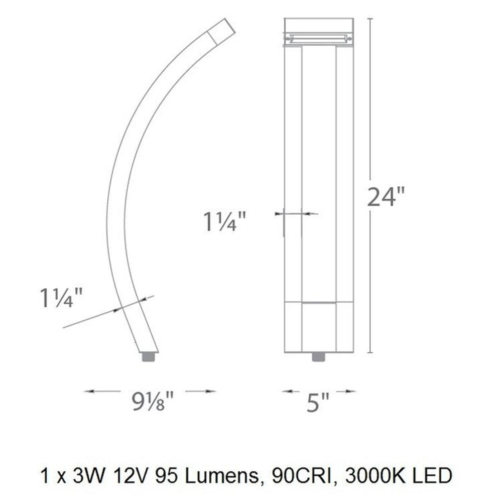 12V Outdoor Slide Path Light