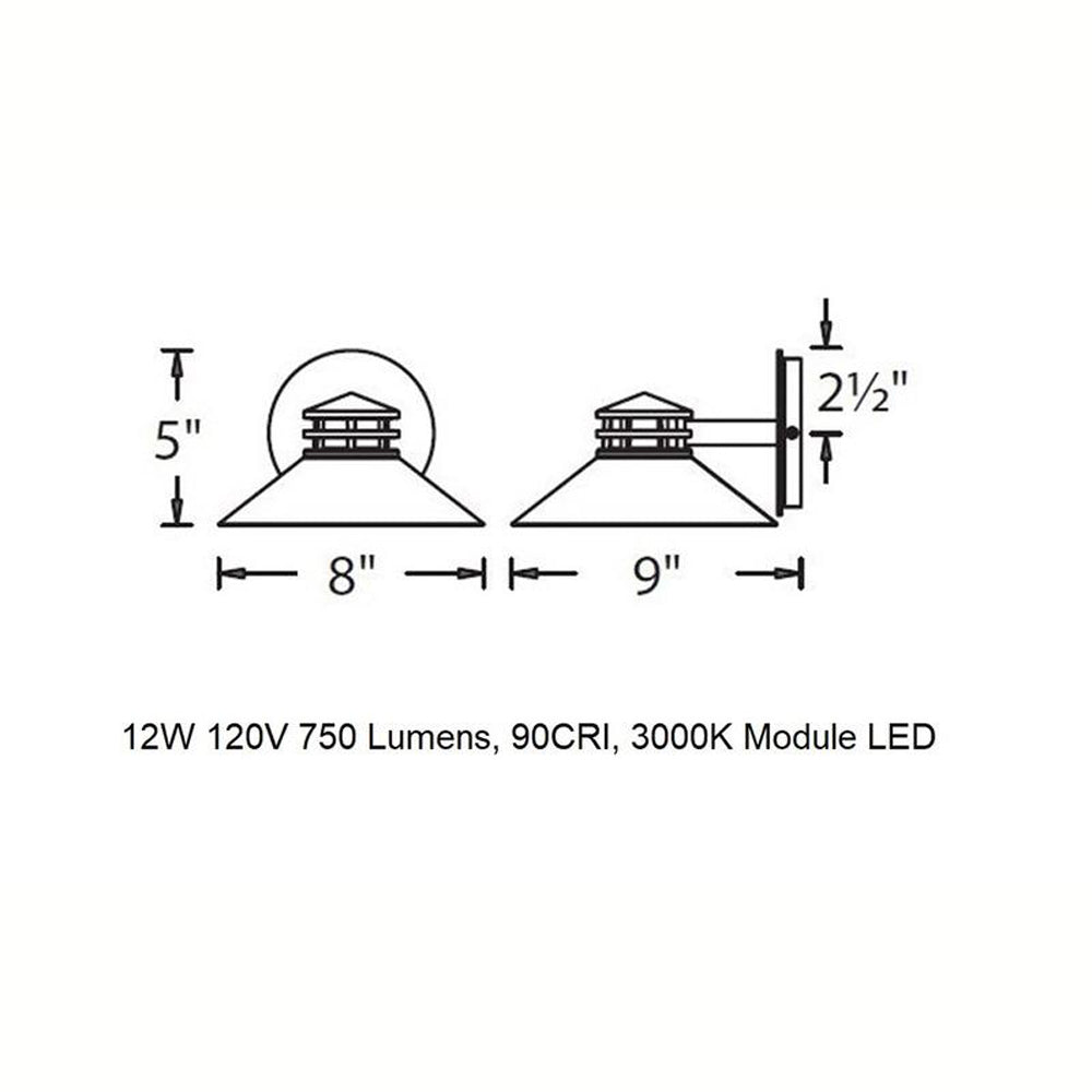 Sodor LED Outdoor Wall Light