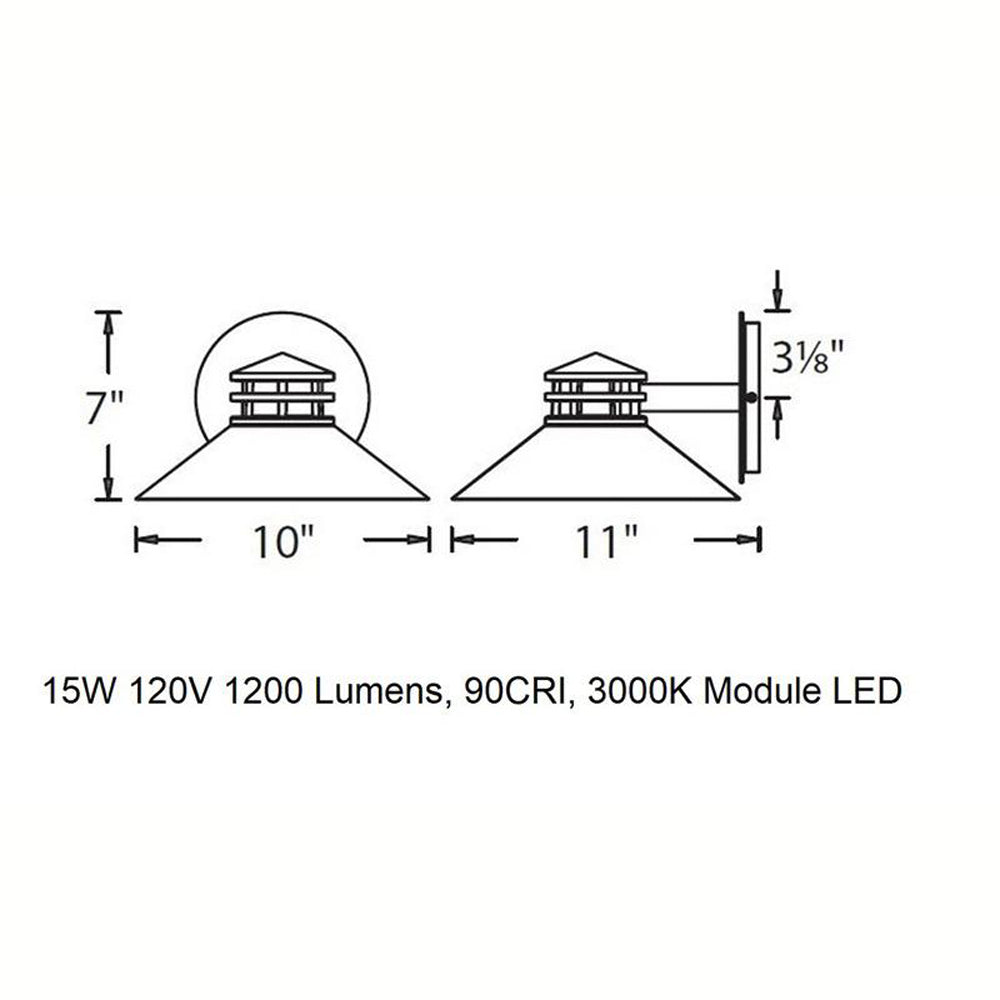 Sodor LED Outdoor Wall Light