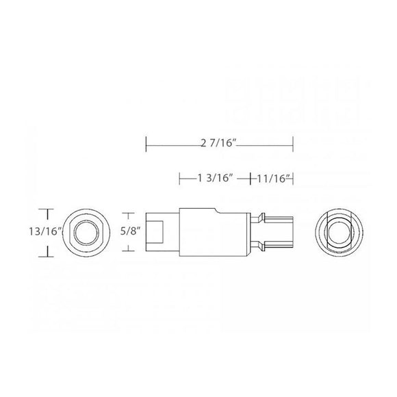 WAC Lighting Track Sloped Ceiling Adapter 2Modern