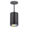 Tube Architectural Color Changing Pendant Light  option Black
