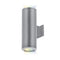 Tube Architectural Up / Down Wall Light  option Graphite