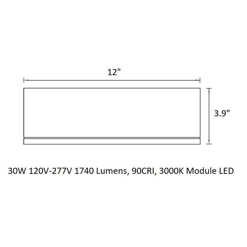 Tube Indoor/Outdoor Flush Mount