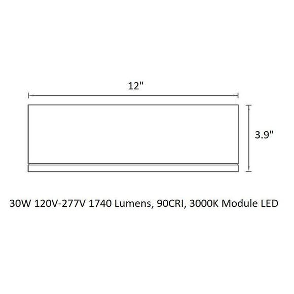Tube Indoor/Outdoor Flush Mount