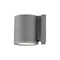 Tube Indoor / Outdoor Wall Light  option Graphite