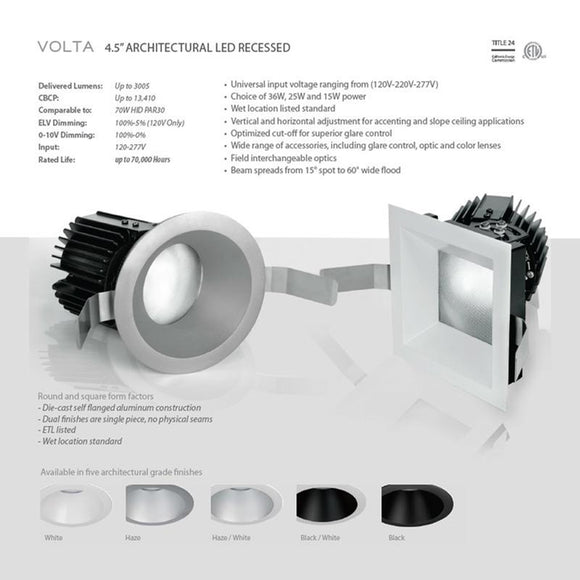 Volta 4.5IN Trimmed Remodel Non-IC Housing